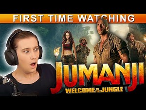 JUMANJI: WELCOME TO THE JUNGLE | MOVIE REACTION | FIRST TIME WATCHING |