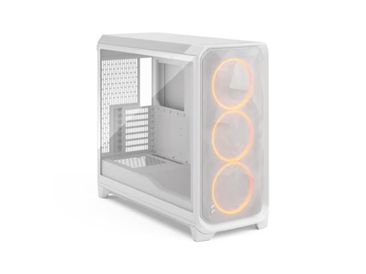 Fractal Design Meshify 3 XL RGB E-ATX Full Tower PC Case -  White Chassis with Clear TG Side Panel - Newegg.com
