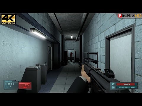 Secret Service: Security Breach (2003) - PC Gameplay 4k 2160p / Win 10