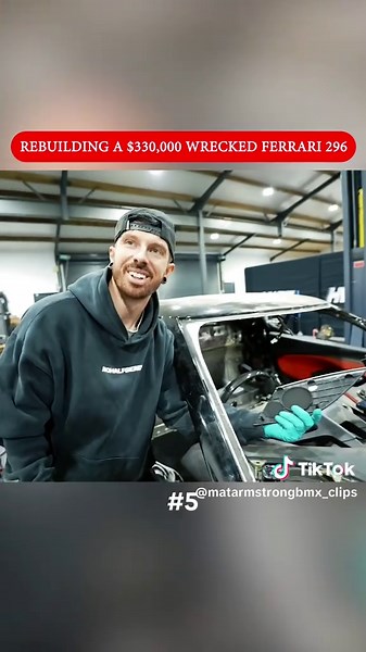REBUILDING A $330,000 WRECKED FERRARI 29 | Part 5. #MatArmstrong #supercar #ferrari296 #ferrari #rebuild
