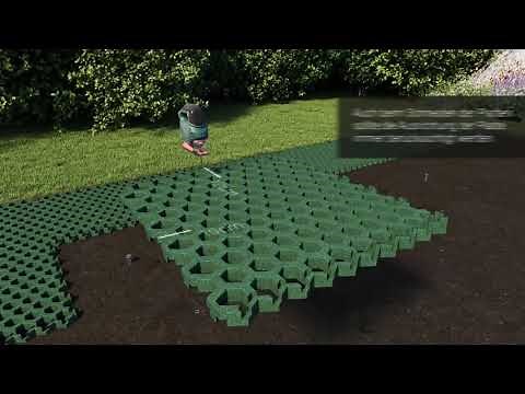 BAUHAUS Rasengitterplatten - Verlegevideo
