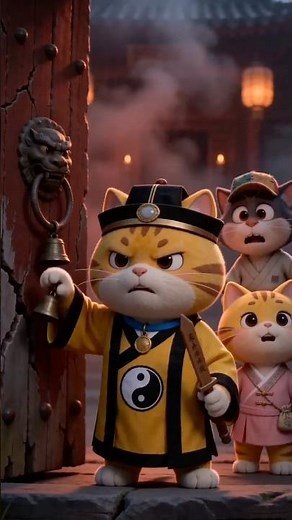 Kung Fu Kitten: Zombie Master — The First Awakening #cinematic #animation #zombie #story #fyp