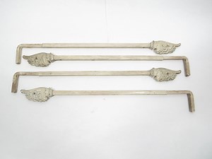 4 Swing Arm Drapery Rods Vintage - Etsy Canada