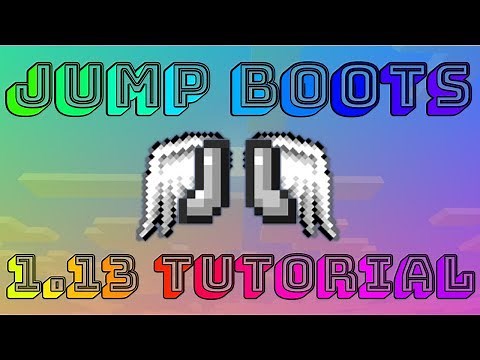 Jump Boots in Minecraft 1.13 (Tutorial)