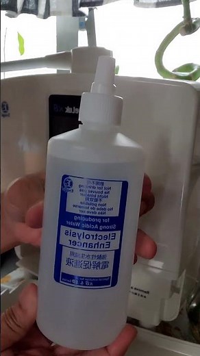 How to chnge or refill the electrolysis enhancer for Kangen k8! #kangenwater #youtubeshorts