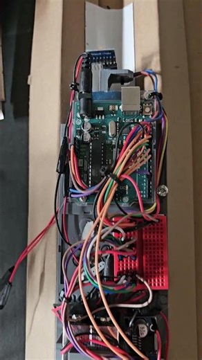 DIY Arduino thrust vector rocket. #3dprinting #arduino