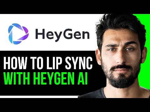 HOW TO LIP SYNC WITH HEYGEN AI (EASY TUTORIAL) [2024]