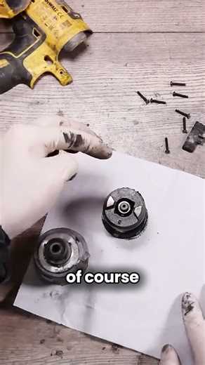 Dewalt impact drill driver repair hammer housing regreasing anvil replacement stuck bit