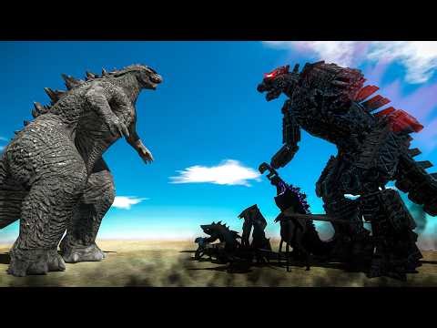Godzilla 2014 Returns vs Mysterious Titans | ARBS