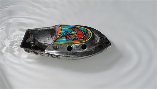 Team Creates Working Full-Sized Version Of Pop Pop Boat Engine