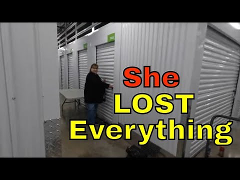 She LOST EVERYTHING. Abandoned Storage Locker Finds