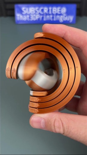 This Is A 3D Printed Arc Spin Fidget.