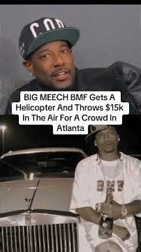 Big Meech Gets a Helicopter and Throws $15K in the Air for a Crowd in Atlanta