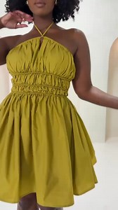 17K views · 724 reactions | Meet Parker—your new go-to for effortless elegance.  With her fit and flare silhouette, flattering ruching, and halter neckline, she’s simple, sophisticated, and impossible to ignore. Perfect for the woman who walks in confidence and leaves a little sparkle behind. ✨ | J. Brooks Boutique | Facebook