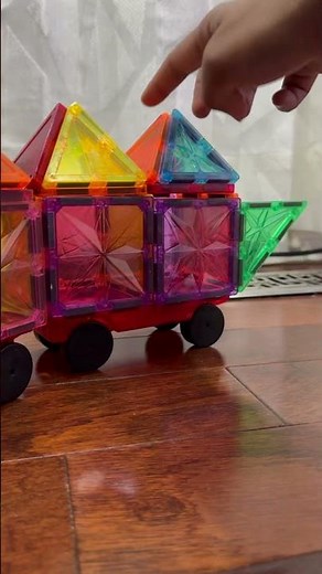 Built to Move: Creating Cars with Magnetic Tiles