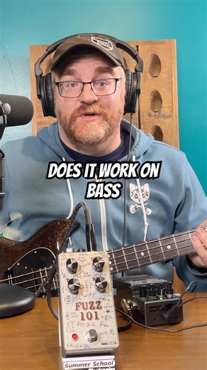Does the Fuzz 101 work on bass?
