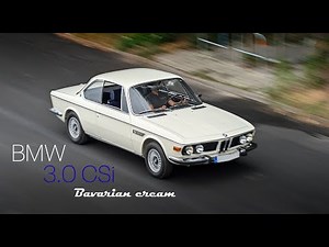 BMW E9 3.0 CSi for sale in Sweden. Stunning condition on this white Bimmer with blue interior.