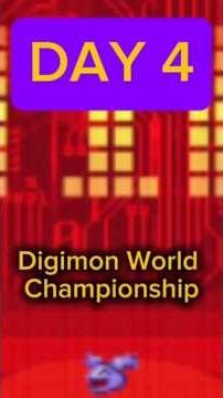 Pagumon is ready to RUMBLE! | Digimon World Championship Day 4 #digimon