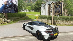 Unleashing the McLaren 600LT | Forza Horizon 4 + Logitech G29