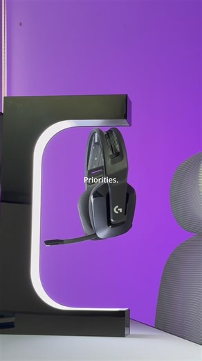 Priorities..😅 #gaming #headphones #logitech #gamingsetup #pcgaming