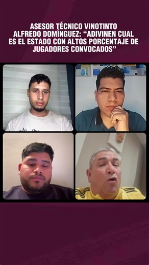El profe Alfredo en defensa a las críticas sobre la lista de convocados para la Copa América, expresa sus puntos y lo asienta en un live en Ado TV. Puedes conseguir la entrevista completa en el canal de YouTube de Ado TV #vinotinto #copaamerica #futsal #seleccionvinotinto #fvf