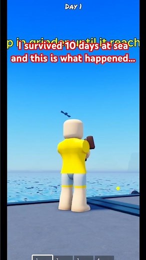 Roblox 100 days at Sea💣🌊 #roblox