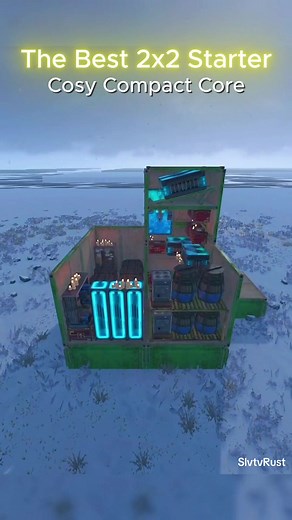 Best 2x2 Rust Starter Base Guide | Rust PvP