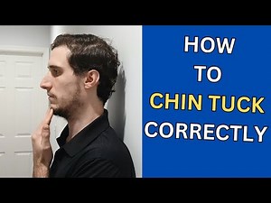 Physical Therapist Explains How To Perform Chin Tucks (Fix Forward Head Posture)