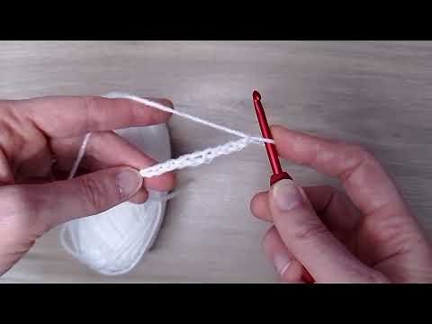 Lesson #1: Chain Stitch or Chain Stitch in Crochet