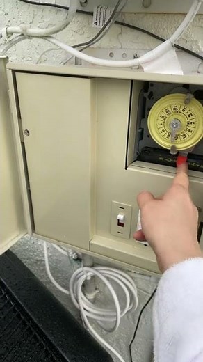 How to turn on pool pump bypassing pump timer so that pool heater works