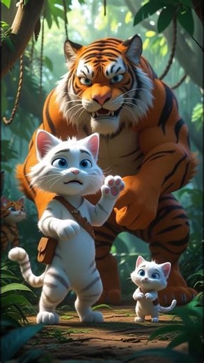 🐾 Tarzan Cat Adventure – Jungle Rescue! 🐅💨
