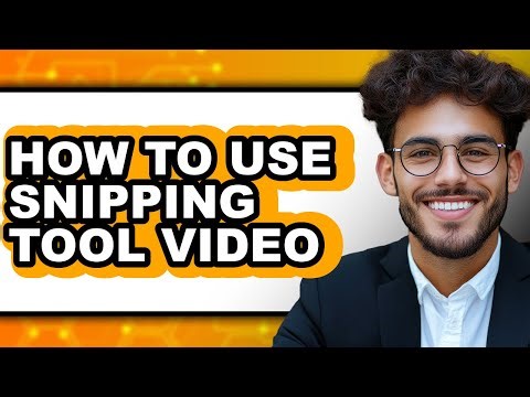 How to Use Snipping Tool Video (easy Method)