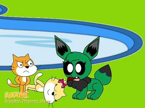 Anti Sally pushes Stephanie Cat in the pool/Scratch Cat saves her/Anti Sally gets grounded