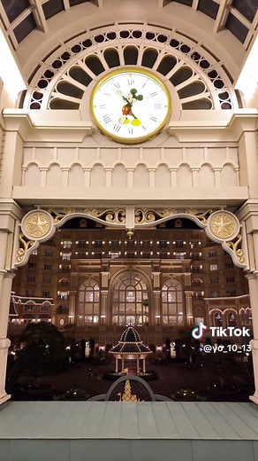ディズニーリゾートライン朝の風景 | BGM、アナウンス、乗り物の音、アラーム