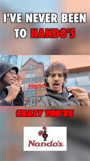 WHO ELSE HAS NEVER BEEN NANDO’S BEFORE?! 💀