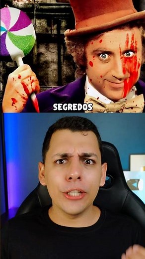 segredos SOMBRIOS da fantástica fabrica de chocolate!! 😳 #curiosidades