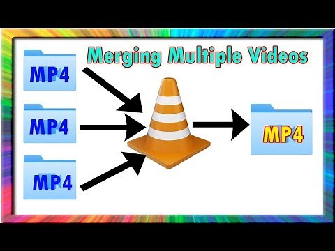 How to merge multiple video files into one using vlc media player (100% genuine)