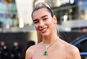 Dua Lipa Continues Her Birthday Celebrations In A Sultry Sheer Black Bodysuit