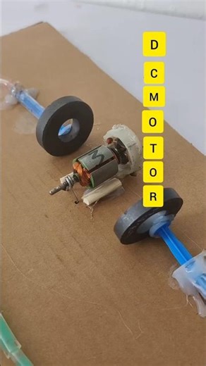 DIY Mini DC Motor Model