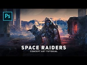 Cheat at Digital Art - Photobashing Concept Art Tutorial Photoshop