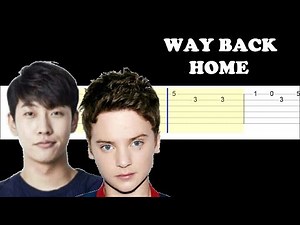SHAUN - Way Back Home ft Conor Maynard (Easy Guitar Tabs Tutorial)