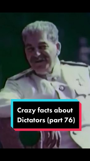 Crazy facts about dictators (part 76) #history #politics #fyp