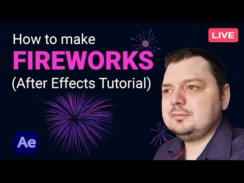 How to make fireworks animation in After Effects
