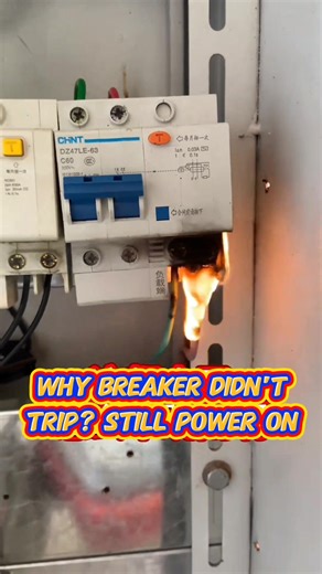 914K views · 4.9K reactions | Why Breaker not Trip? Still Power ON, Guess the issue Behind this?  ⚡️ Like❣️ comments Share . #electricfire #shortcircuit #overheat #electricshock #electrocution #diyelectrical #electrical #electrician #electricians #electricalwork #electricalworks #electricalstudent #electricalstudents #electricalengineering #electricalengineer #electricaltips #Electricalwiring | WA Electronics 2.0 | Facebook