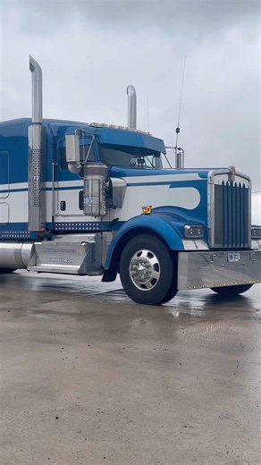 Check out this kenworth and Wilson hopper set up 🔥🔥 #wilson #farmer #trucker #kenworth #bigrig