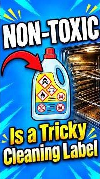What's Behind the Non-Toxic Cleaning Label? #cleaning #safecleaning