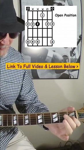 #6 - Open Position Beginner E Major Pentatonic Blues Scale - Easy Acoustic Guitar Lesson