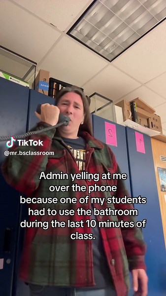 I understand the 10 minute rule but come on let’s have a conversation, don’t call me during class time and yell over the phone. #teachers #teacherfyp #teachertok #teacher #teacherlife