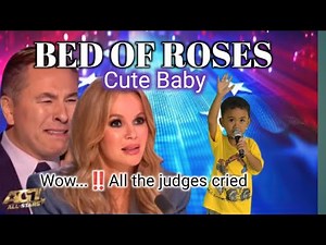 AGT24|| All the judges cried watching this little kid sing Bed Of Roses