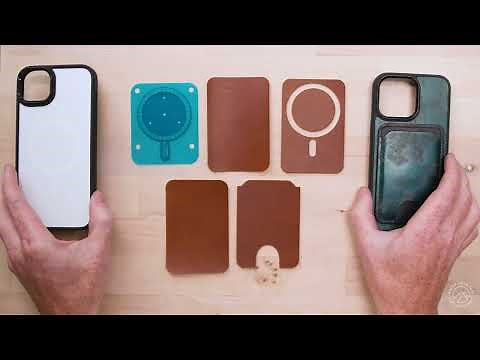 Crafting the Mag Wallet: DIY Magnetic iPhone Wallet Demo